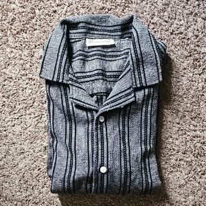 No Boundaries Monochrome Striped Top